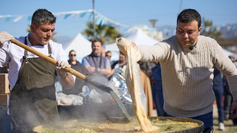 El locro más rico y solidario se cocinó en Las Heras